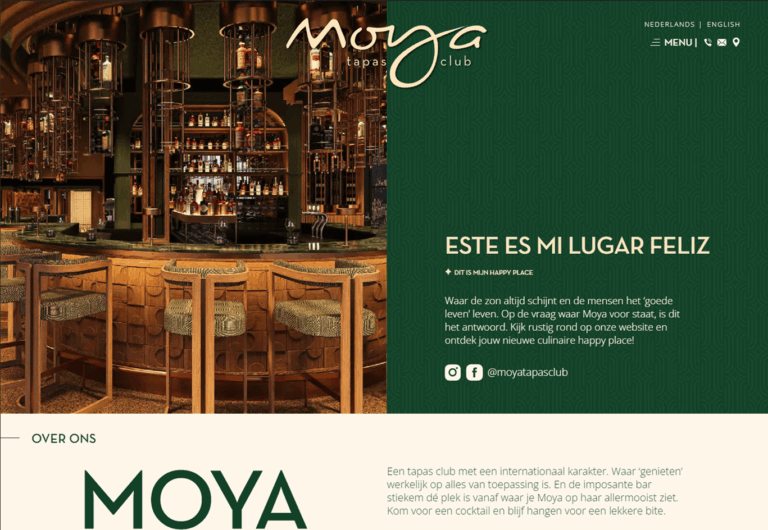 moya tapasclub website