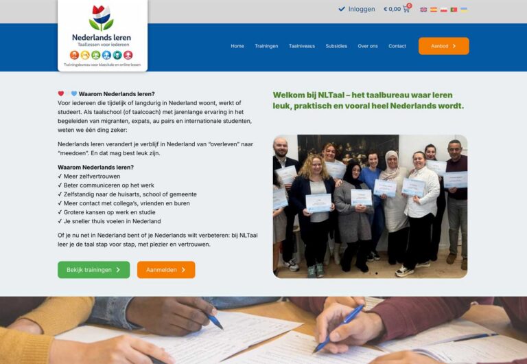 nl taal trainingen
